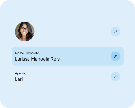Informações centralizadas